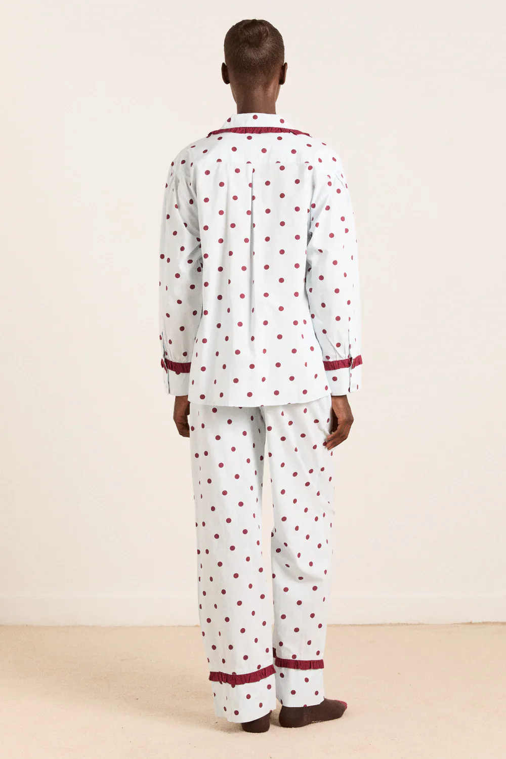 Antonella PJ Set in Polka Dot - Image 2