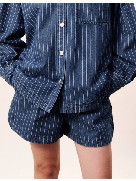 Chicamia Shorts in Blue Jean
