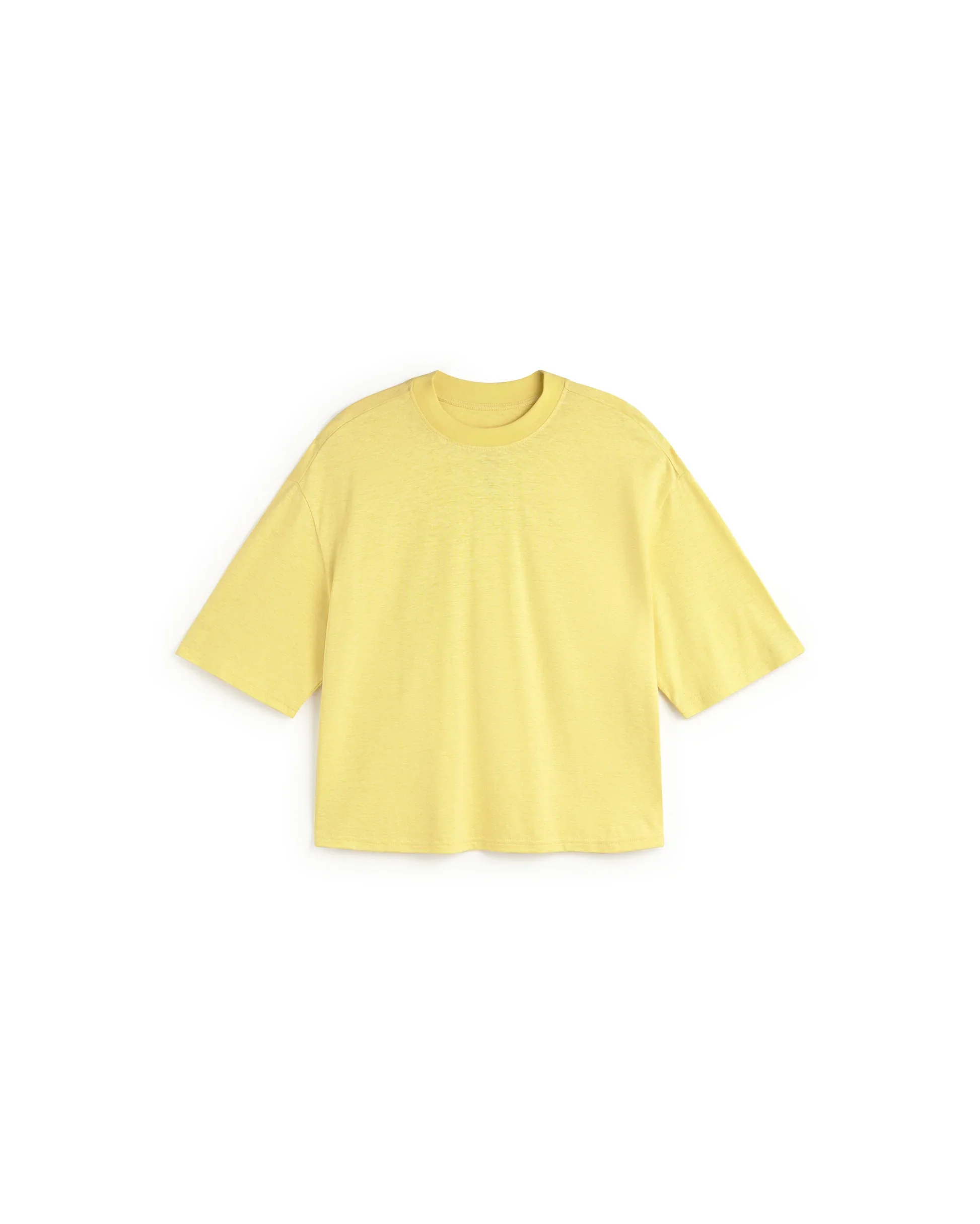 CUSTARD HEMP LENA TEE - Image 2