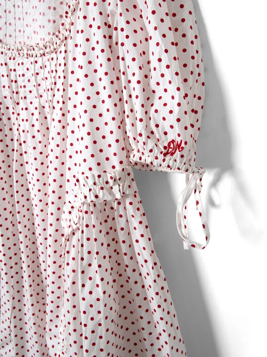 Meri Mini Dress - Red Spot - Image 2